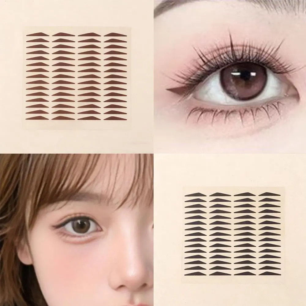 สติกเกอร์อายไลเนอร์กันน้ำ ปรับแต่งทรงตา อุปกรณ์แต่งตา สติกเกอร์เสริมความงามดวงตา แบบติดครั้งเดียว ปั้นลายอายไลเนอร์