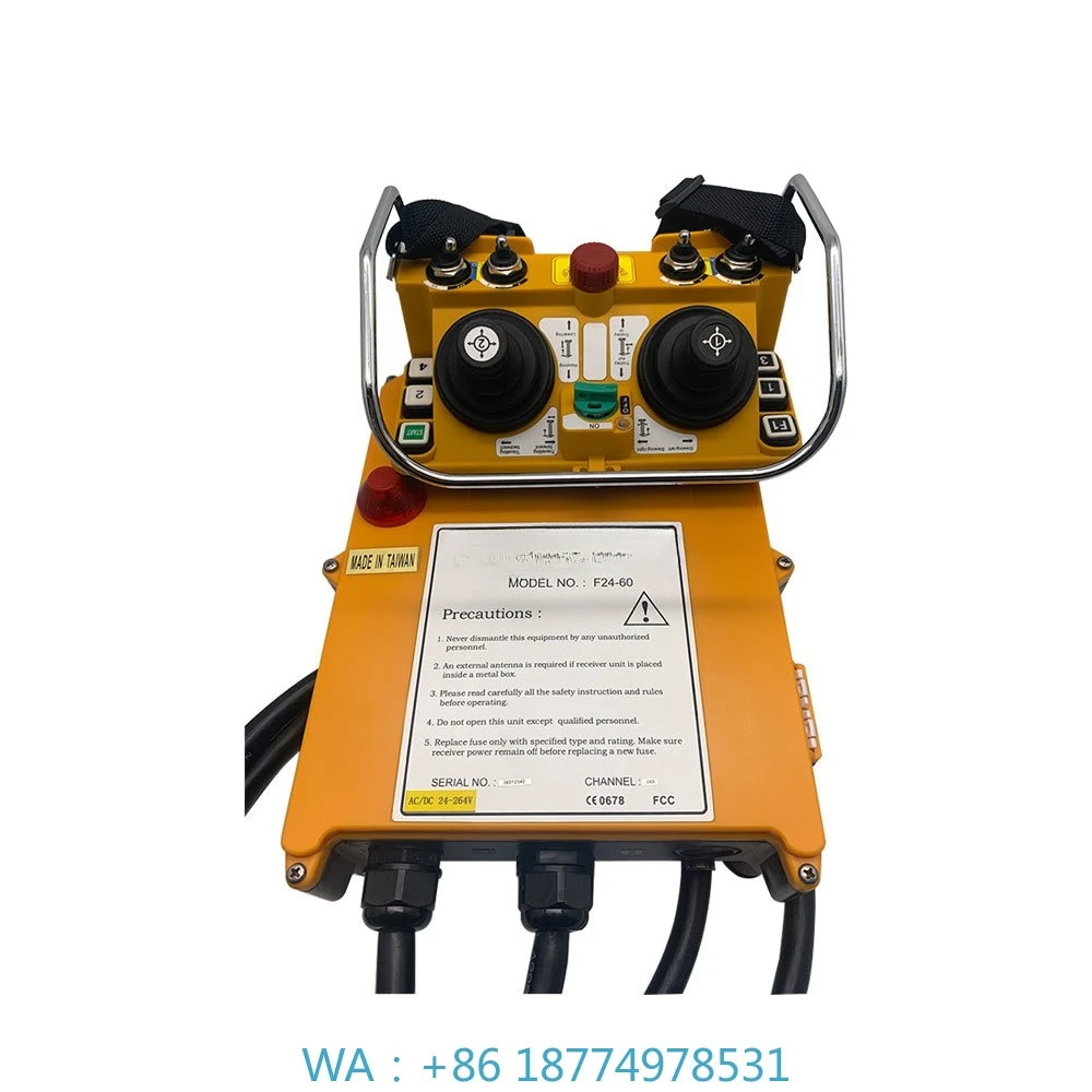 verhead Crane Radio Wireless Industrial Remote Control F24-60 Waterproof O