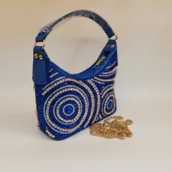 Luxury Glitter Women's Clutch Rhinestone Evening Bag Diamond Handbag Women's Wedding Party Dinner Clutch F1209-2
