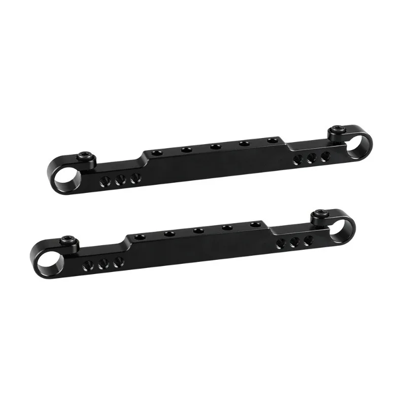

Aluminum Cheese Cross Bar 200mm With 15mm Rod Adapter and 1/4" & 3/8" Mounting Points For DSLR Camera / Monitor Cage Rig