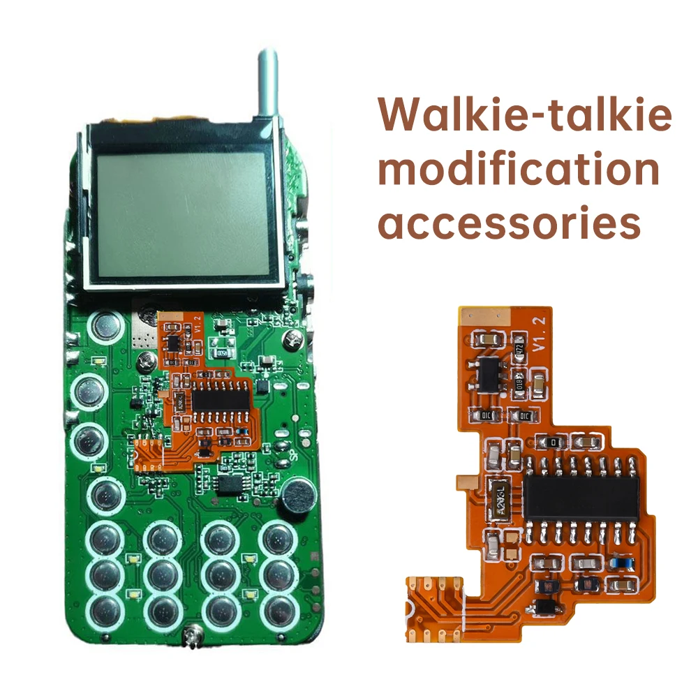 Walkie-talkie to Shortwave FPC Radio Module For Quansheng K5/K6 Modified Chip Crystal Oscillator Component Modification Module