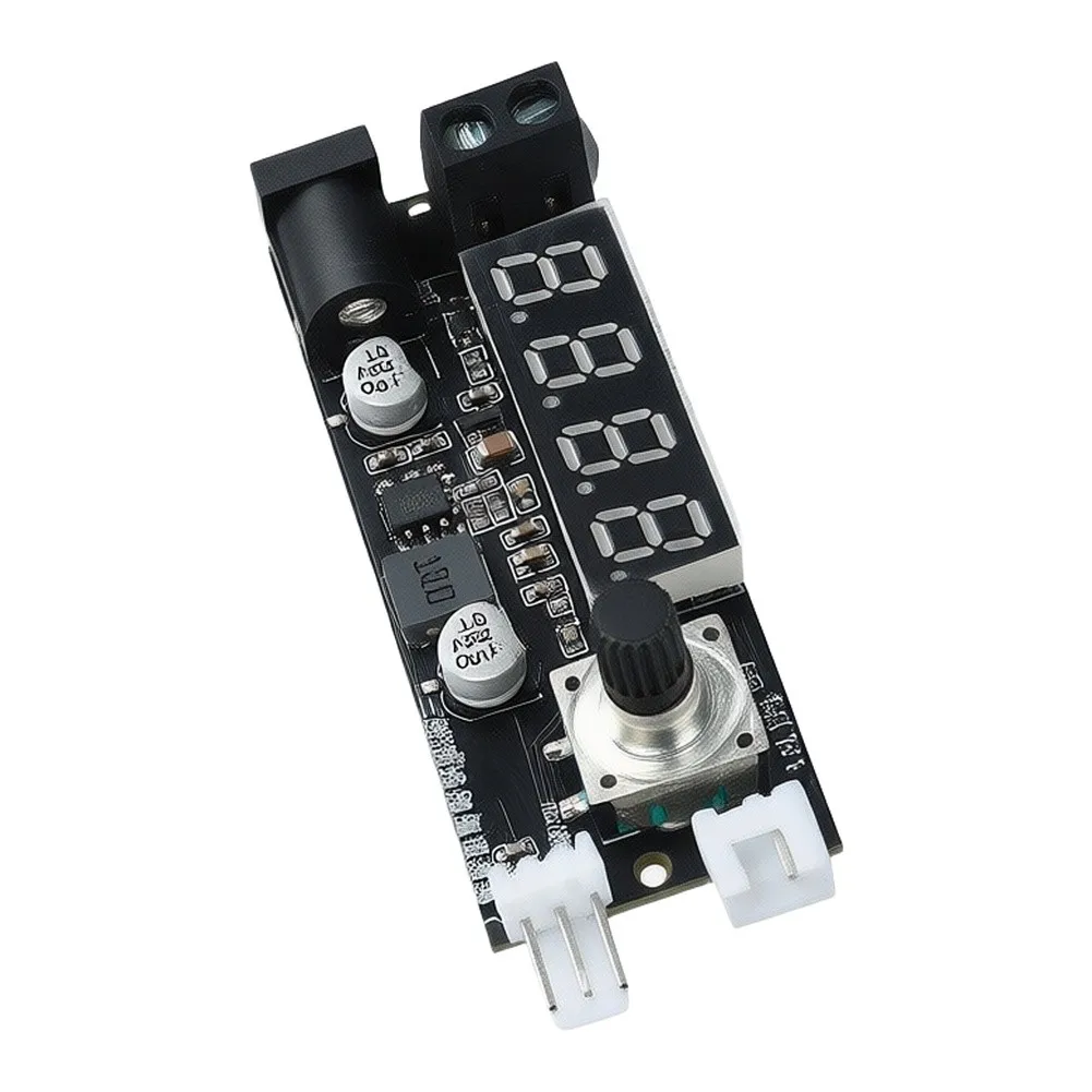 2/3-Wire for fan Controller DC12V 3A Max Output with 25-120C Operating Range and Clear Status Monitoring via Display