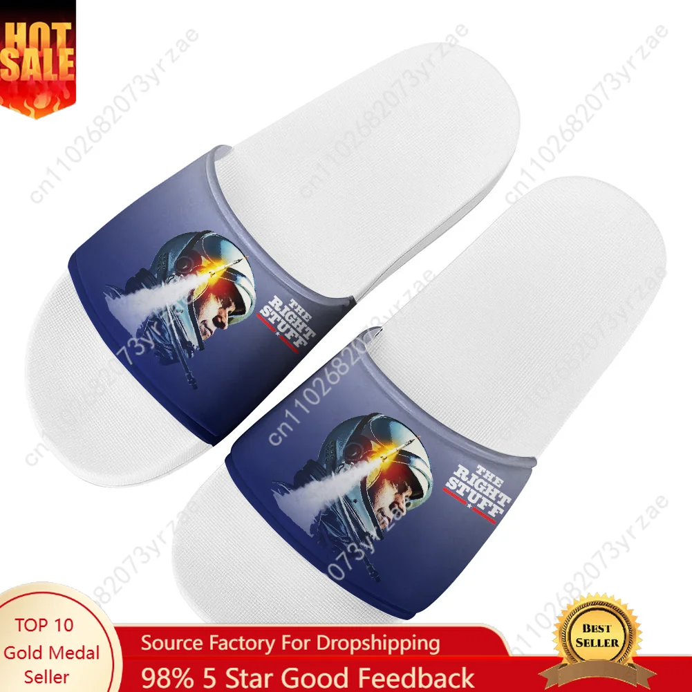 

The Right Stuff Sandals Home Slippers Water Shoes Men Women Teenagers Fashion Bathroom Beach Swimming Pool Shoe Custom Slipper