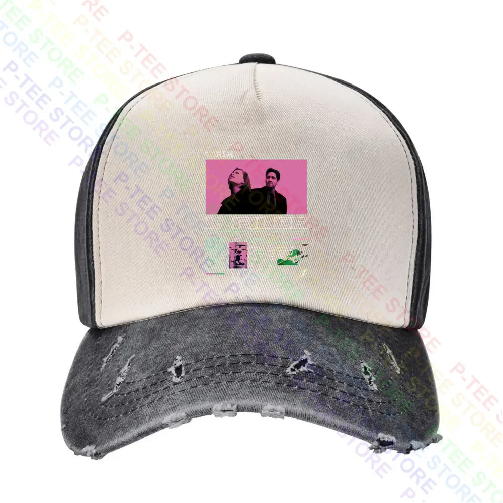 The X Files Scully And Mulder Case File Poster Baseball Cap Snapback Caps Knitted Bucket Hat