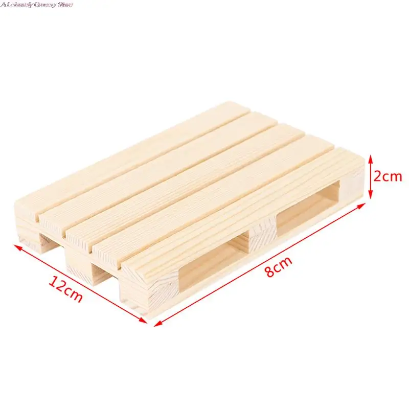 Mini Houten Pallet Drank Onderzetters Voor Warme En Koude Dranken Pot Kussen Craft Decoratie