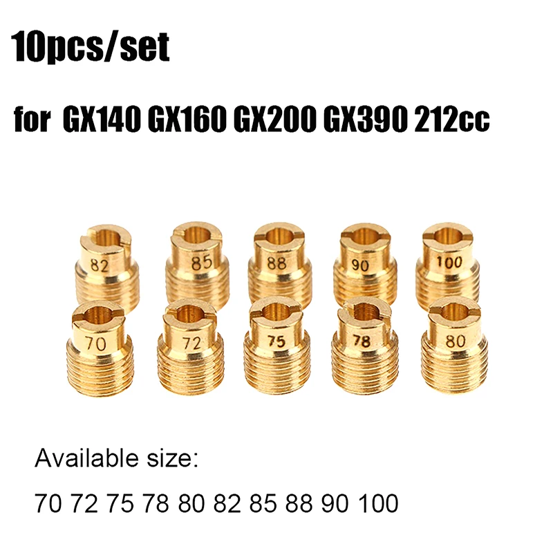 10Pcs Carburetor Sl…