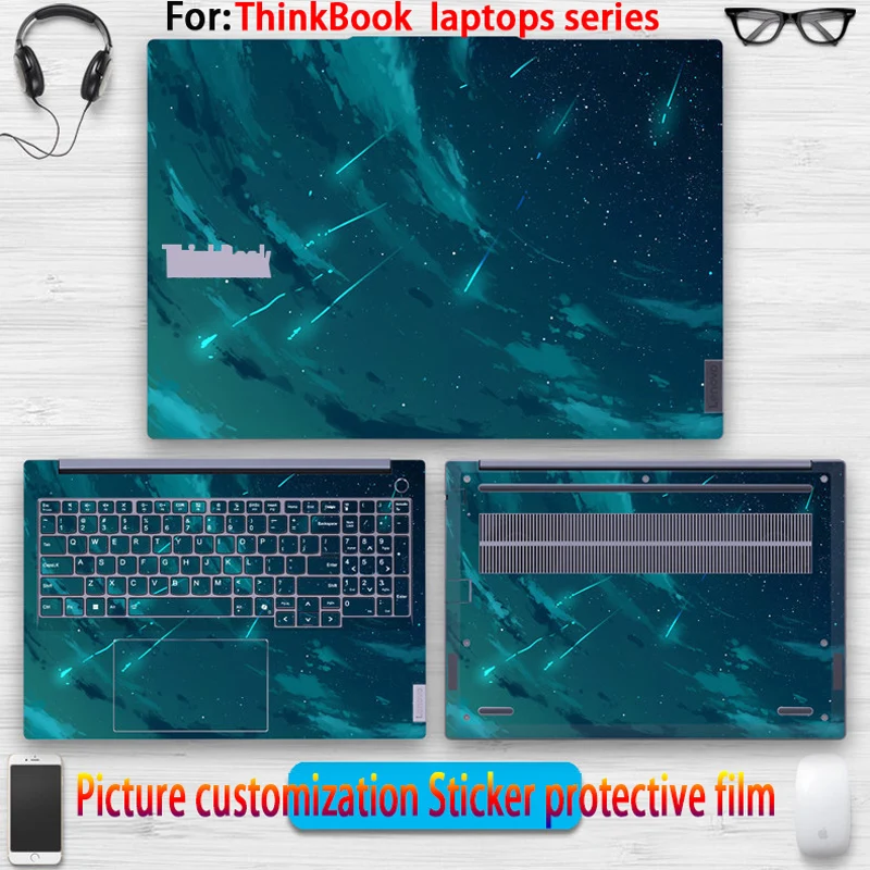 For ThinkBook 14/16 G9 IPL AHP IRL sticker protective film ThinkBook 16/14 Gen9/8 laptop shell film IRL/IAL body customized film