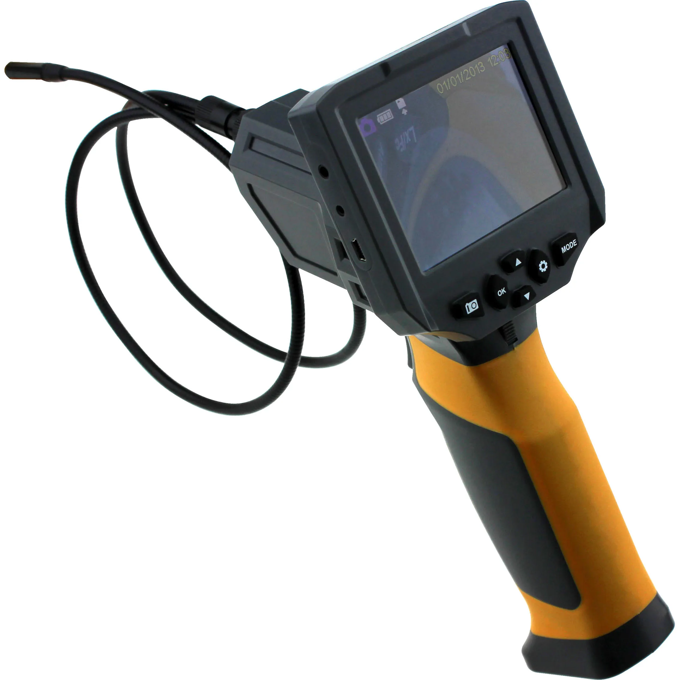 

HTI HT-660 LEDs Industrial Video Inspection cars mechanical repairs Endoscope 8.5mm Camera Articulating Borescope 1M Tube length