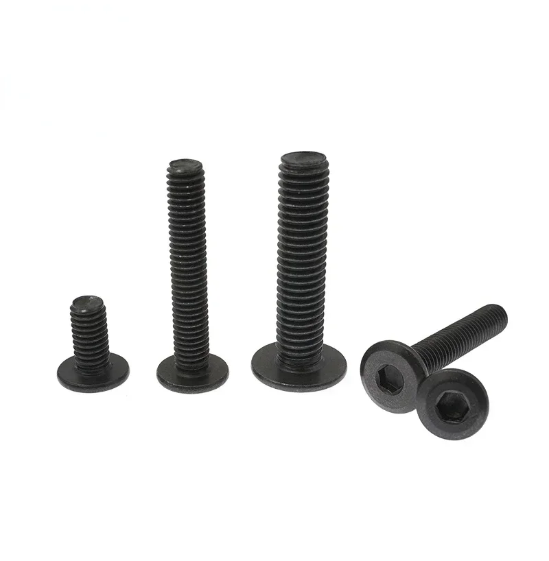 100/50/30 قطعة M5 M8 مسدس المقبس كبير شقة مستديرة رئيس مشطوف المسمار ألين غطاء الترباس M6 L = 16-30 مللي متر 25 مللي متر الأثاث s