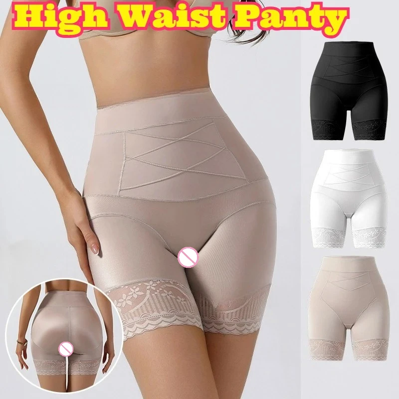 calcinha-modeladora-de-cintura-alta-sem-costura-elastica-com-efeito-redutor-de-barriga-levanta-bumbum-e-modela-a-silhueta-para-compressao-firme-do-abdomen-confortavel-para-uso-diario