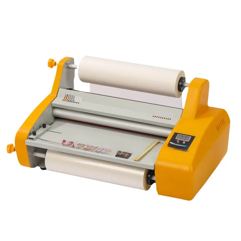 

Single-Sided Double-Sided Laminating Film Laminator Small Printing Laminator Semi-automatic Fm3820 Heating Film Sealing Machine