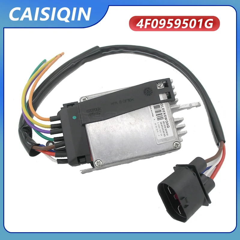 1PCS Car Radiator Cooling Fan Control Unit Module 4F0959501C 4F0959501G 4F0959501A FOR Audi A6 C6 Skoda Octavia