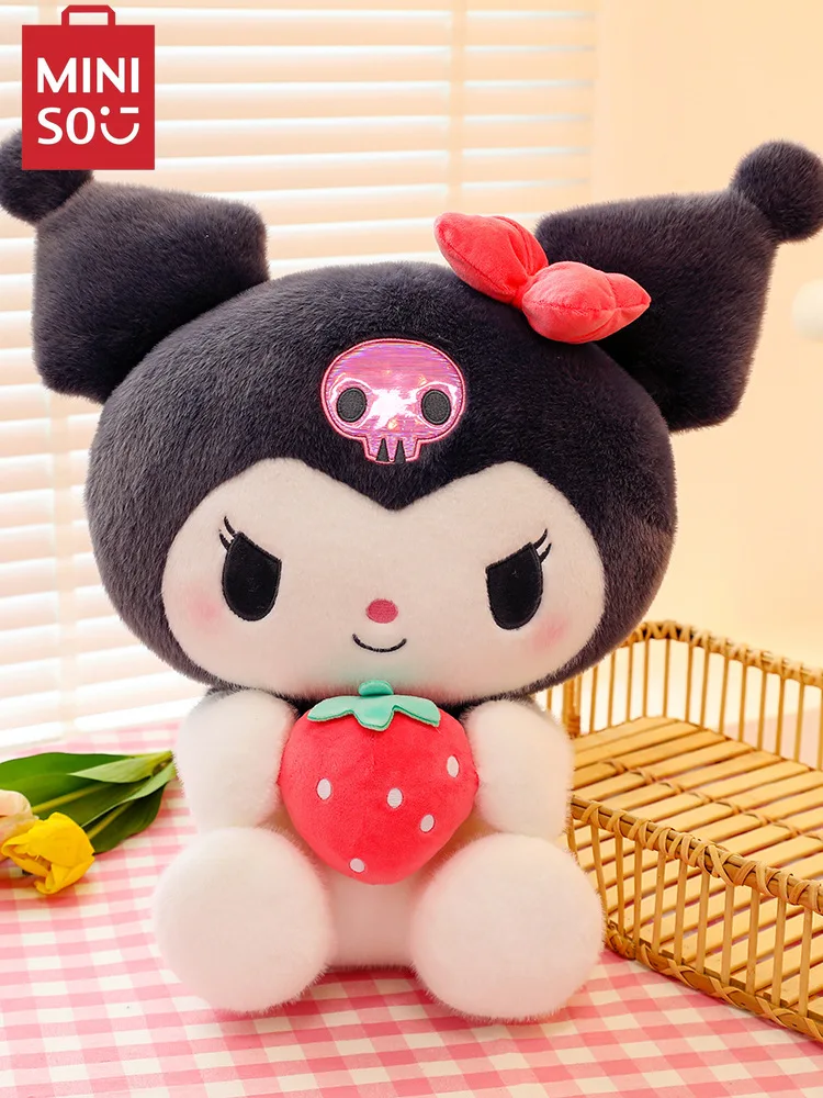 

New Sanrio plush toy Kuromi doll 40cm plush doll My Melody pillow Children's holiday gift