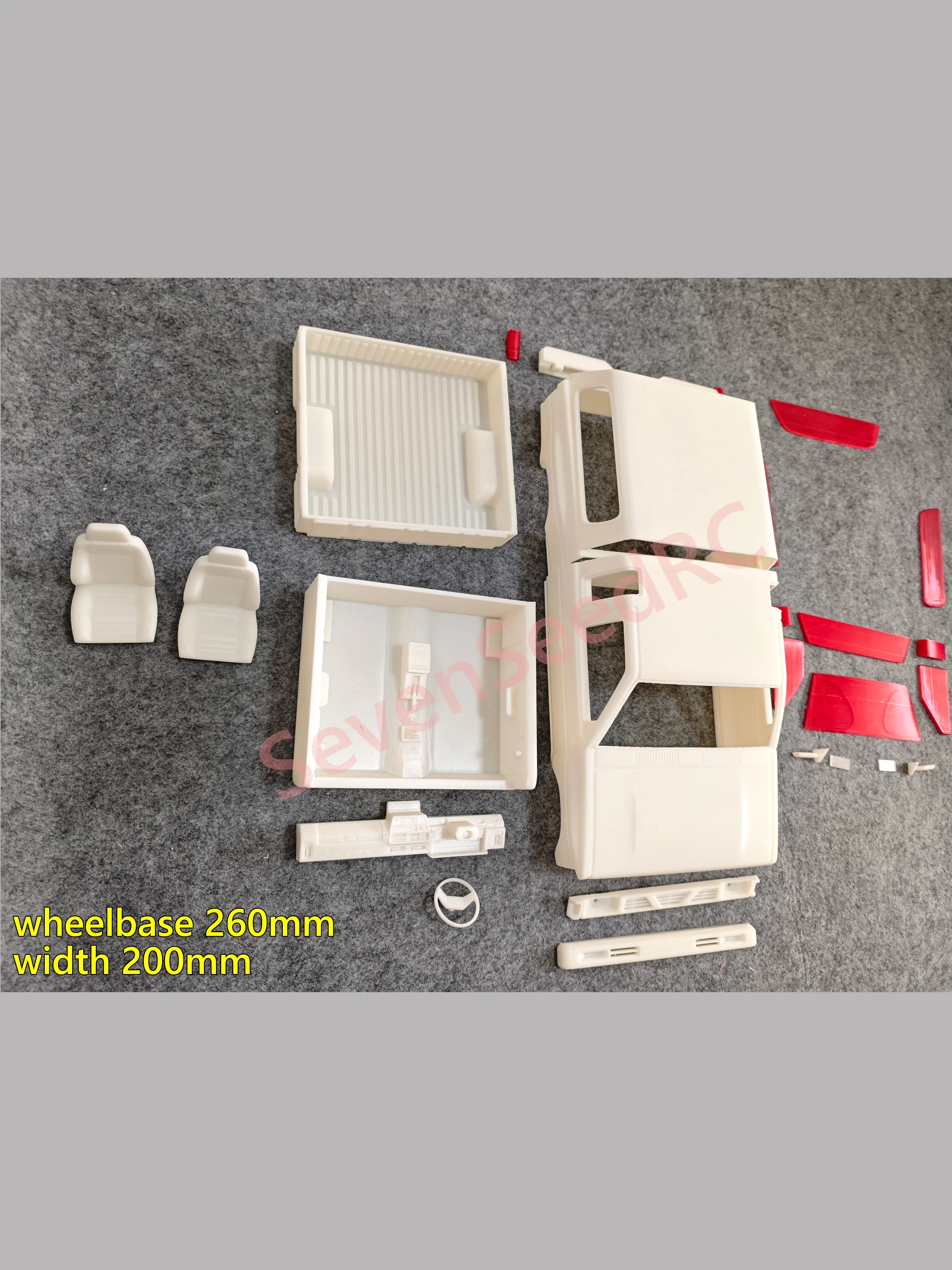 3d Printed RC Car Body Kit 1994 D21 1/10 for Tamiya MST