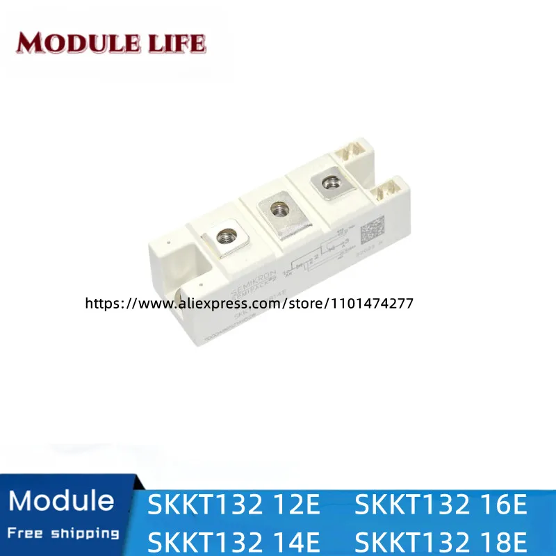 

SKKT132/12E SKKT132/14E SKKT132/16E SKKT132/18E modules, free shipping SKKT132 12E SKKT132 14E SKKT132 16E SKKT132 18E