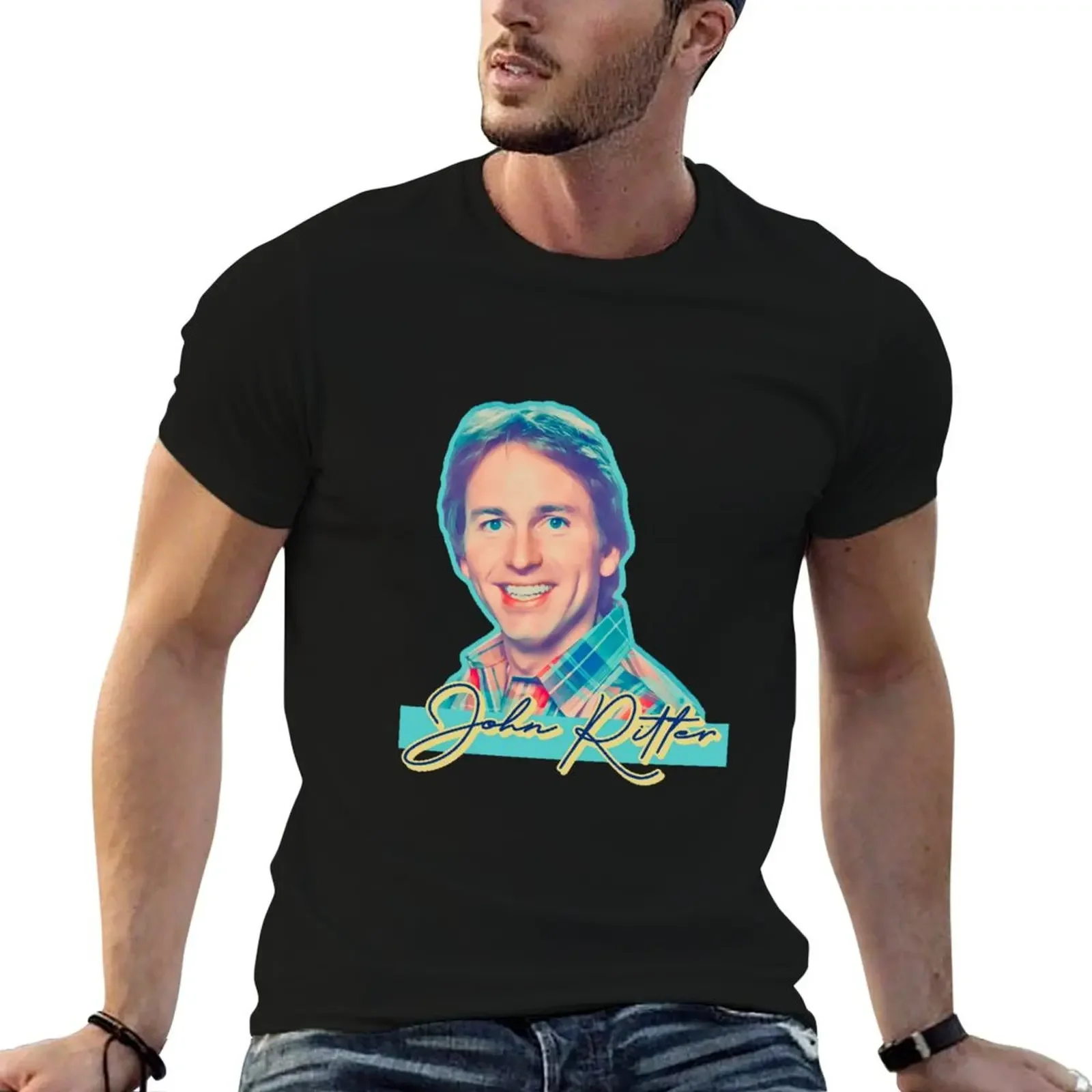 John Ritter, Master of Comedy T-Shirt graphic shirts tees T-shirt men