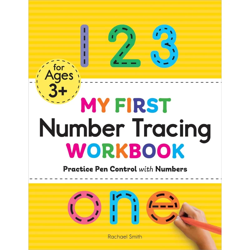 

Рабочая тетрадь My First Number Tracing Practice Pen Control с номерами Smith Rachael Callisto 9781648764028 Книга