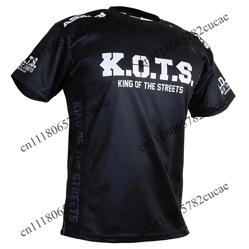 The 2026 Summer New Trend K.O.T.S. 3D Printed Men's Street Fighting Competition T-shirt Is Suitable for Outdoor Sports Fitness