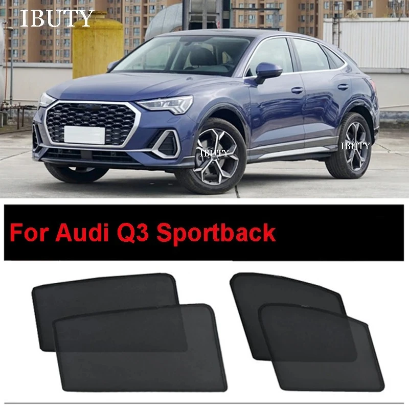 

For Audi Q3 Sportback 2020-2025 Custom Car Mesh Sun Shade Side Window Curtain Sun Visor Sunscreen Heat Insulation Sunshade