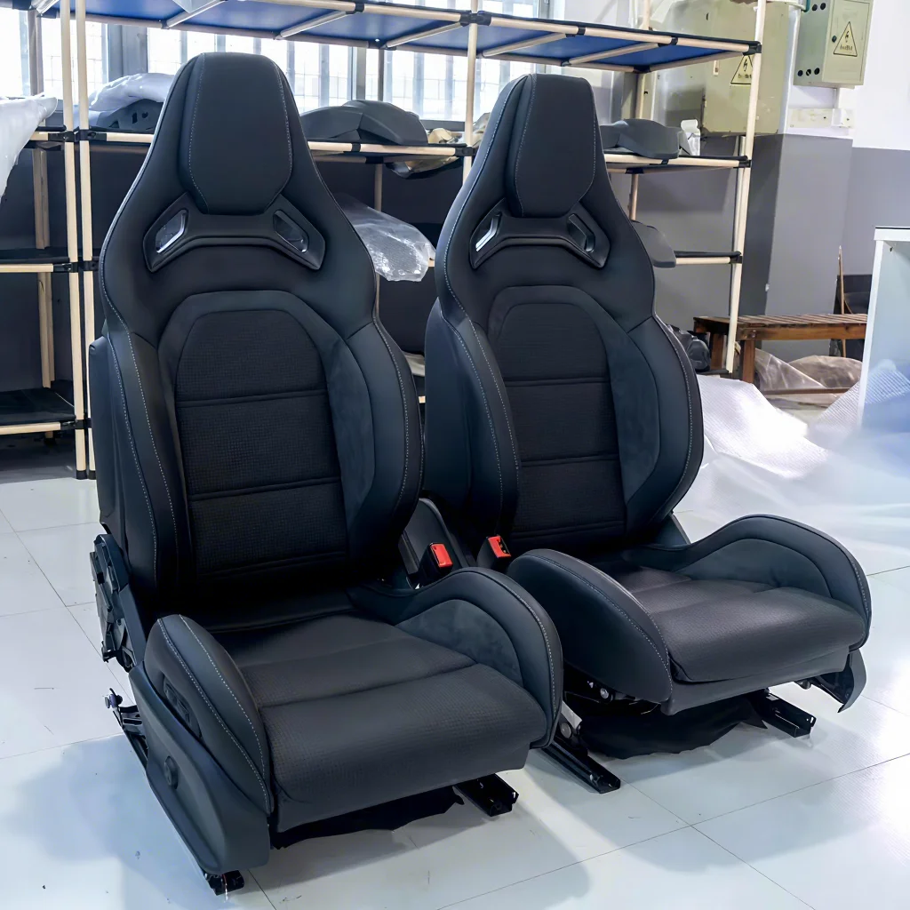 DOS High Performance Sport Seats For Mercedes Benz C-Class C63 AMG GT W205 PU Leather Safety Seats