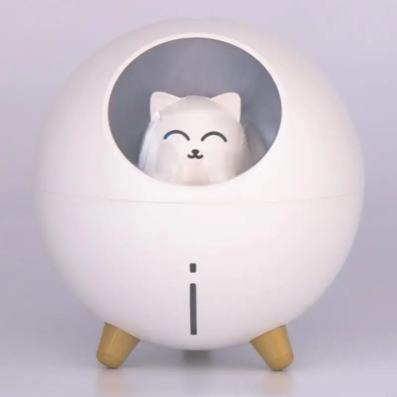 D0ab dễ thương cho mèo tinh dầu khuếch tán USB mát mẻ Humidifier siêu âm khuếch tán
