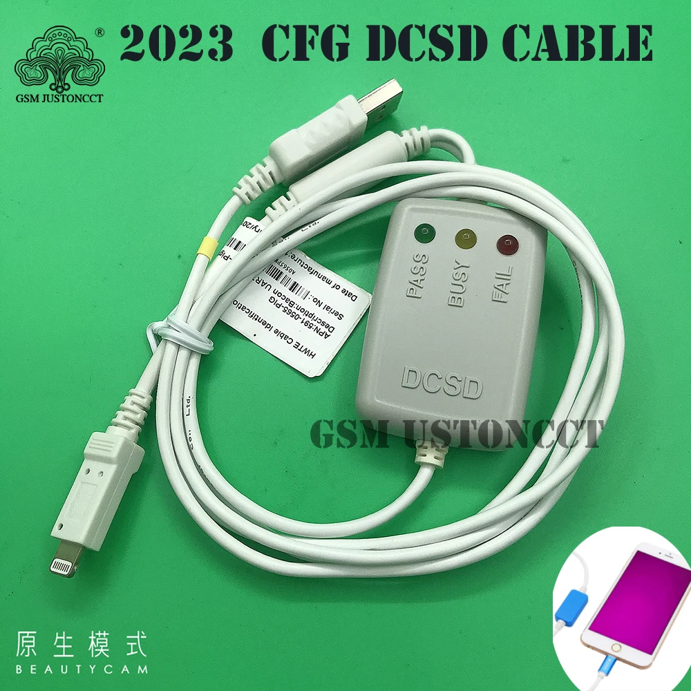 Magico CFG DCSD Cable Alex Engineering Serial Port Cable to Read Write Nand Data SysCfg for iPhone 6S-X for iPad Purple Screen