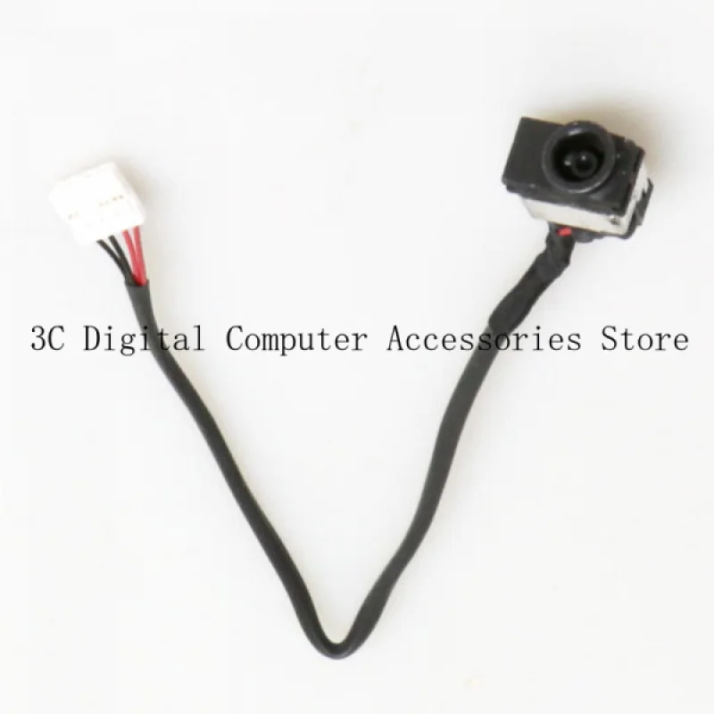 Laptop AC DC power jack socket cable harness for Samsung np300e5e 300e5e series