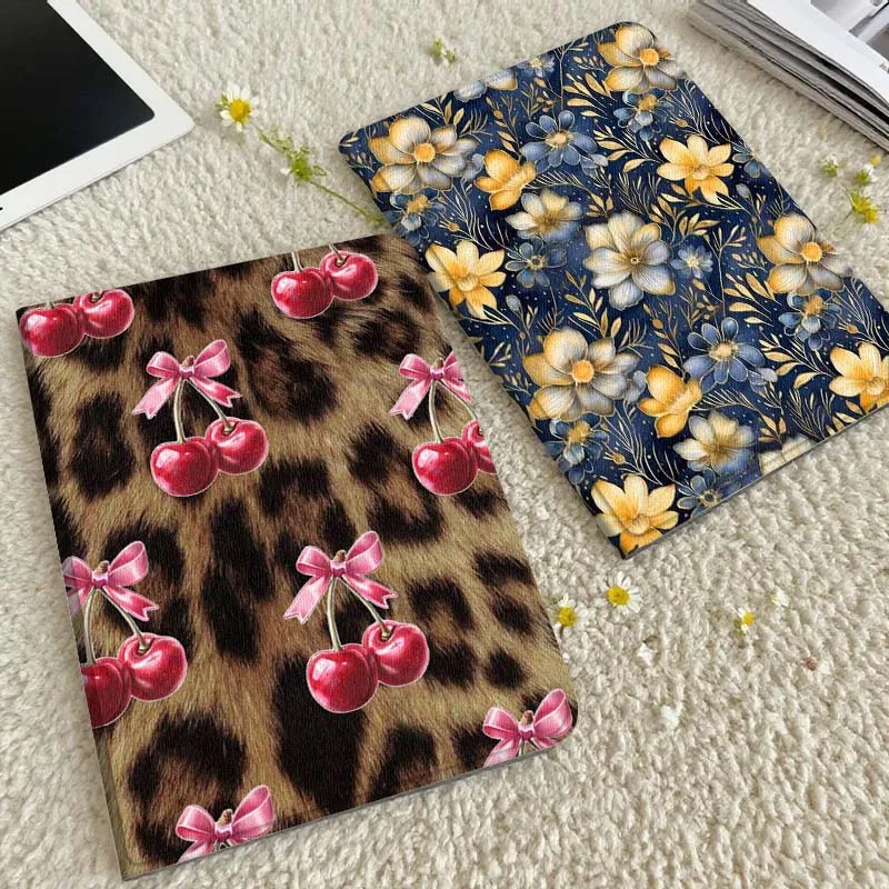 

Чехол для планшета с узором в виде банта и гепарда для Xiaomi Redmi Mini Pad SE K 2 4 5 6 7 8 2023 2025 11 8.8 11.2 10.1 Pro