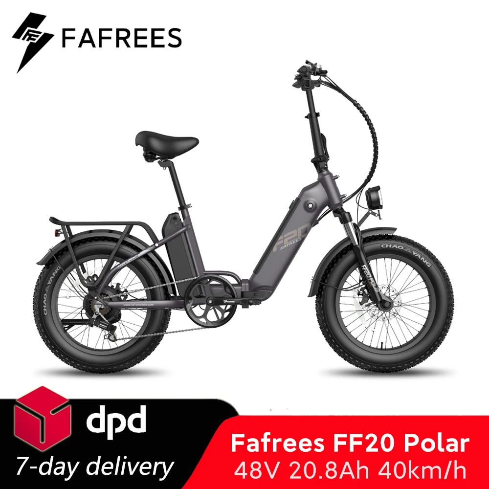 FF20: La Mejor Bicicleta Eléctrica Plegable para Rutas de Montaña y Uso Diario en 2024