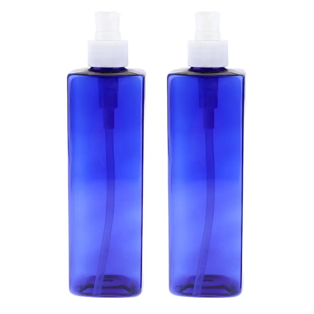 2-4 Packung 2x500ml leerer Shampoo Conditioner Pump flasche Spender behälter weiß