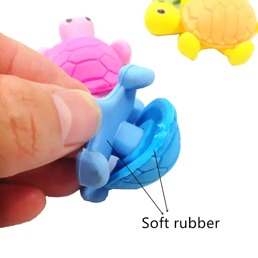 1pcs/pack 3D Cartoon Rubber Is Comfortable Kawaii Stationery Eraser Student Kids Gifts School Supplies