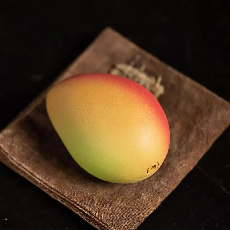 Mango Decorative Ornament Tea Pet For Shelf & Home Decor, Shelf, Office Desktop, Cabinets, Nightstand Wedding Gift