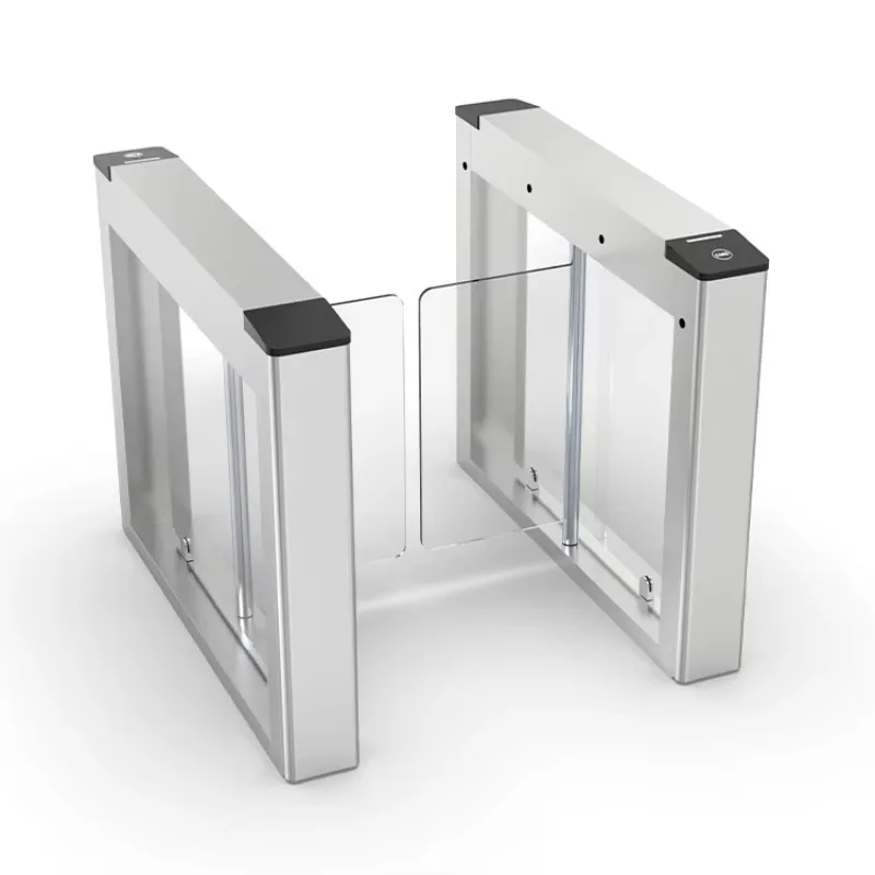 

Stainless Steel Pedestrian Security Turnstile Gate Qr Code Reader Access Control System Swing Turnstile Gate for Gym