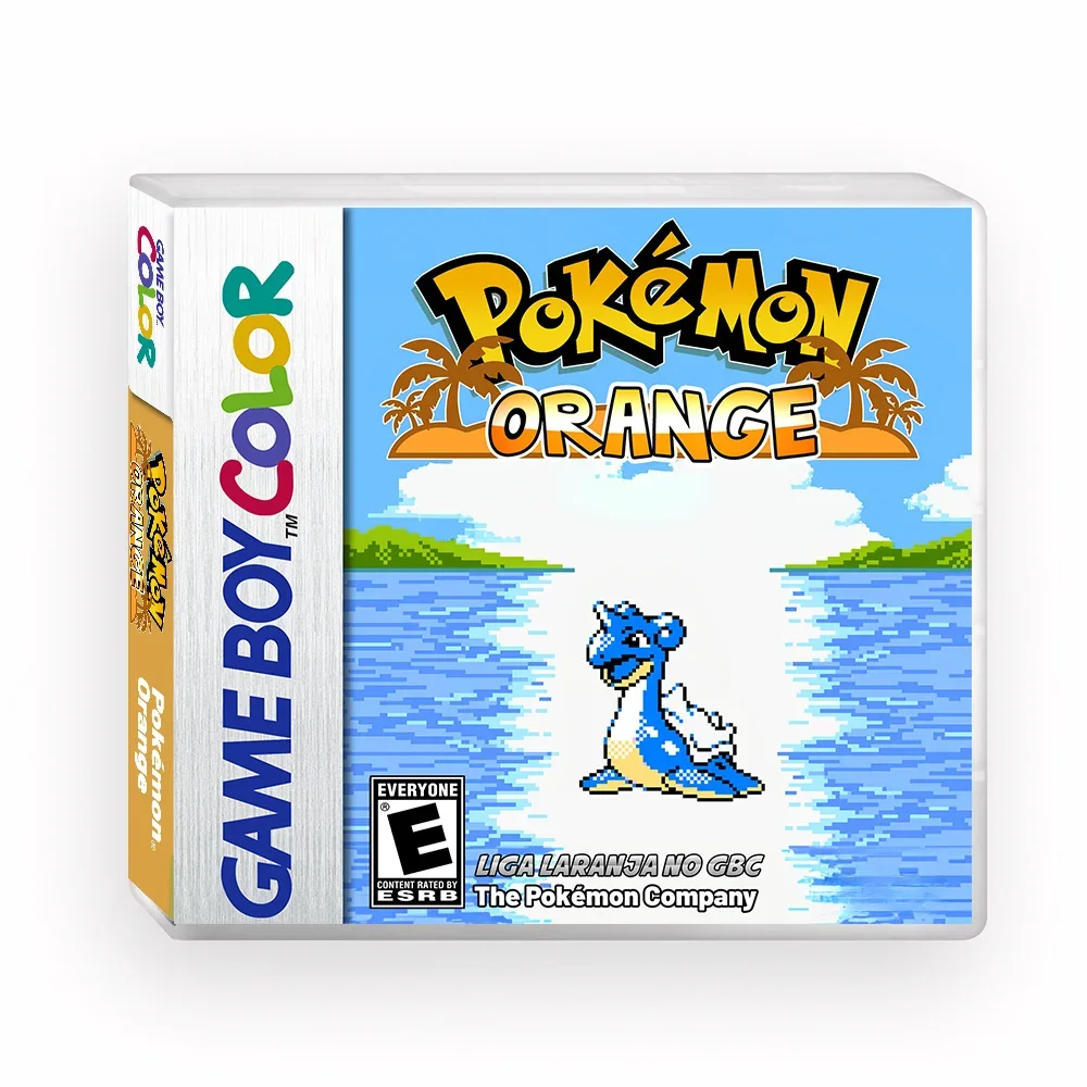 

GBC/GBA Game Cartridges Video Game Console Cards Pokemon Orange American Version of The English Game