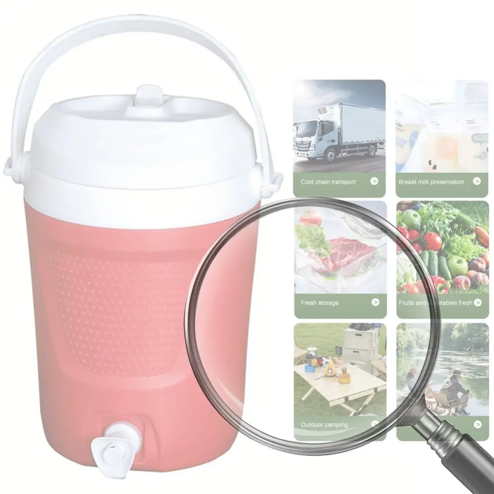 

Изолированная бутылка для воды на 1 галлон с ручкой, кувшин для напитков, 2 выхода воды, термальная бутылка для воды, большая емкость для занятий спортом в тренажерном зале