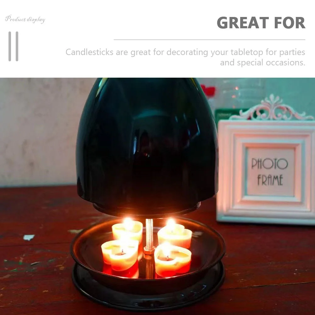 

Retro Tealight Heater Exquisite Candlestick for Warm Romantic Atmosphere Perfect for Weddings Events and Aromatherapy