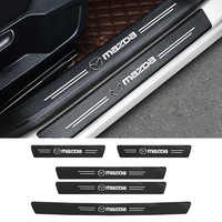 Car Door Sill Threshold Anti Scratch Protector Stickers For Mazda 3 6 CX5 2 CX3 CX9 MX5 RX8 Axela Demio Atenza MS GJI GH BK MP 5