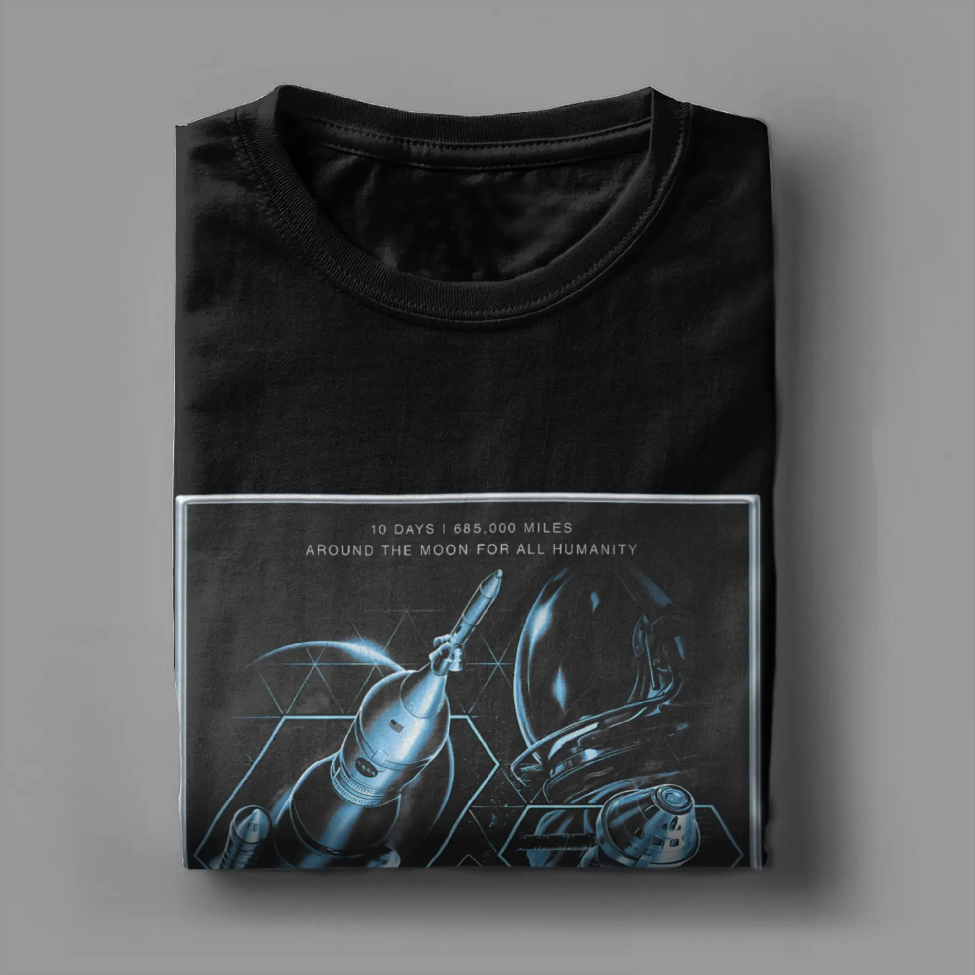 Artemis II Moon Mission SLS Orion T Shirt Summer  Y2K Funny T Shirts Cotton Hip Hop Tee Shirt For Man Casual Clothes