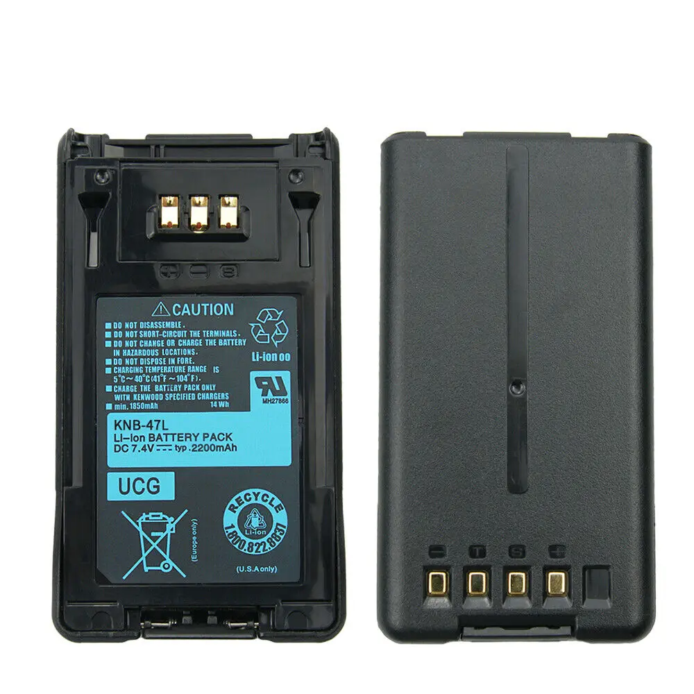 KNB-47L Battery Li-Ion 2200mAh for KSC-32 TK-5220 NX-200 NX-300 KNB-47L KNB-48