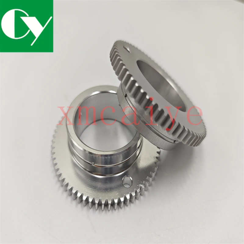 2 PCS 64 Tooth Eccentric Aluminum Gear KORD Printing Machinery Spare Part Dampening Gear