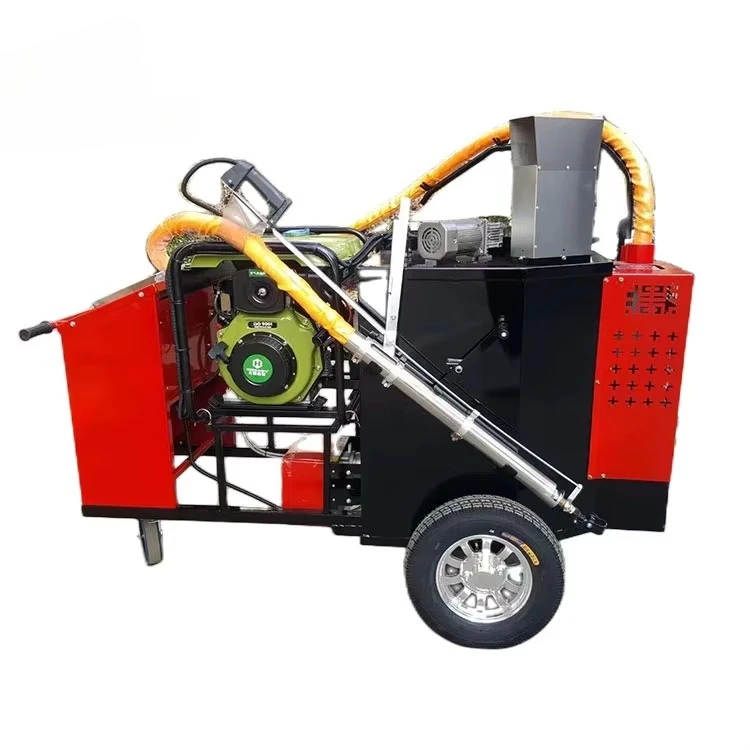 سدادة شقوق الأسفلت الحرارية مع مولد ثابت، غلاية تذوب بالحرارة وإخراج عازل فعال #3