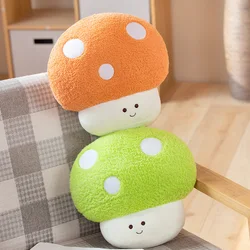 Mushroom Plush Toys Cute Mushroom Plushie Stuffed Plants Kawaii Soft Pillows Home Decor Kids Gift Red/Pink /Blue Mushroom Doll