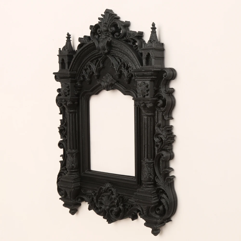 Cross-border Gothic castle relief photo frame decorations, suitable for wall hanging decoration of vintage home interiors - view 2