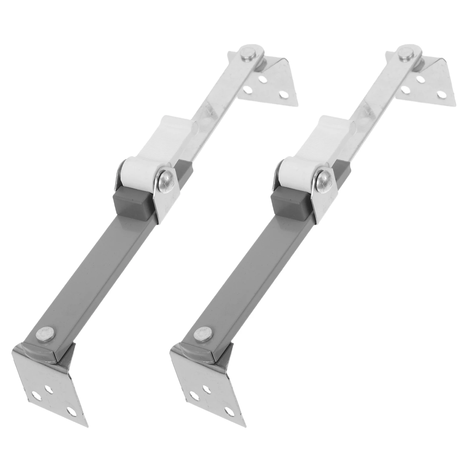 

2pcs Anti falling Bracket Silver for Flat Screen Monitor Universal Wall Mount Secure Child Safety Anti tip Straps Easy
