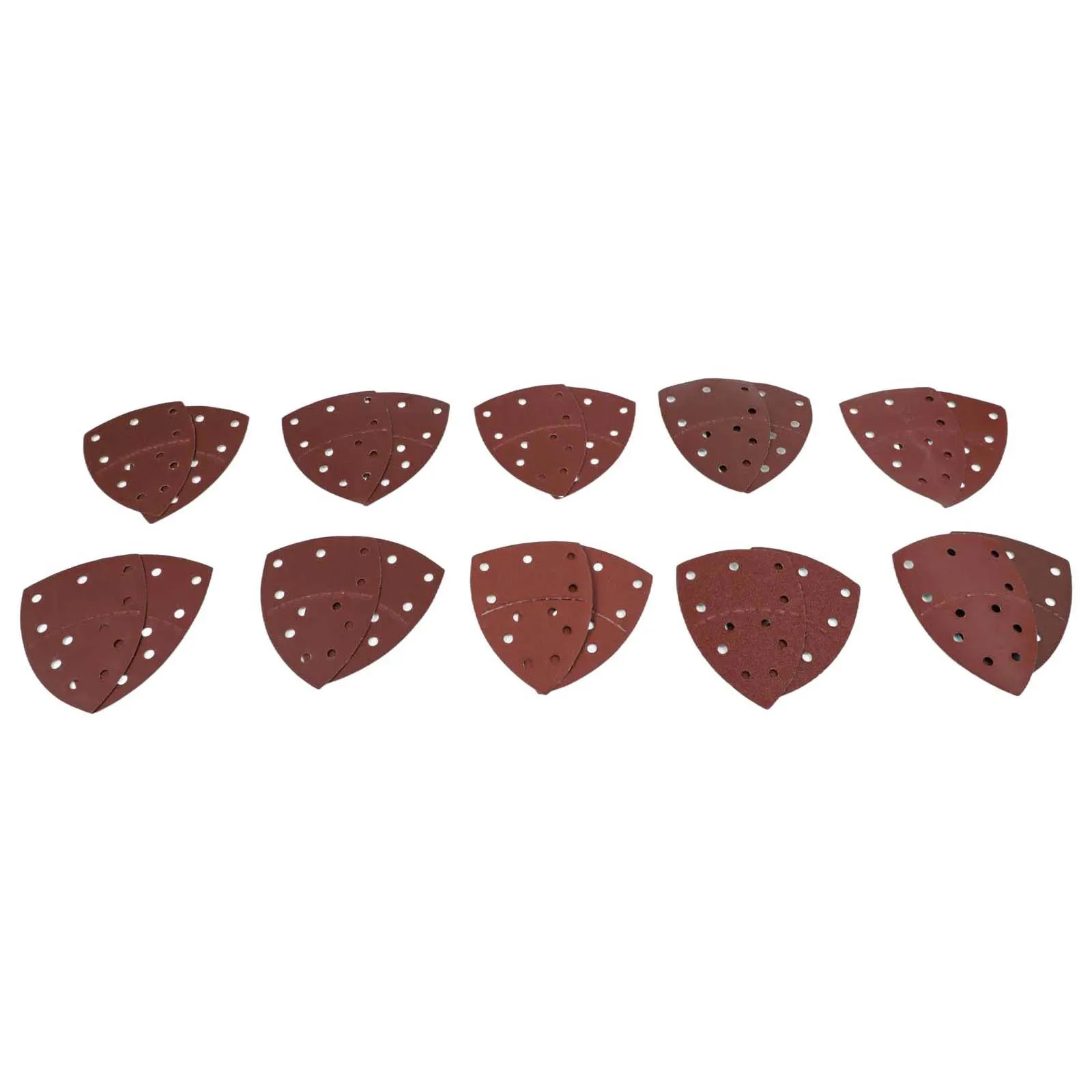 20pcs Multi Grit Sanding Sheets for Bosch PSM 100A PSM 80A Prio Ventaro FMS 200 Intec Skil Octo Palm Sander #320 #600 #800 #1000