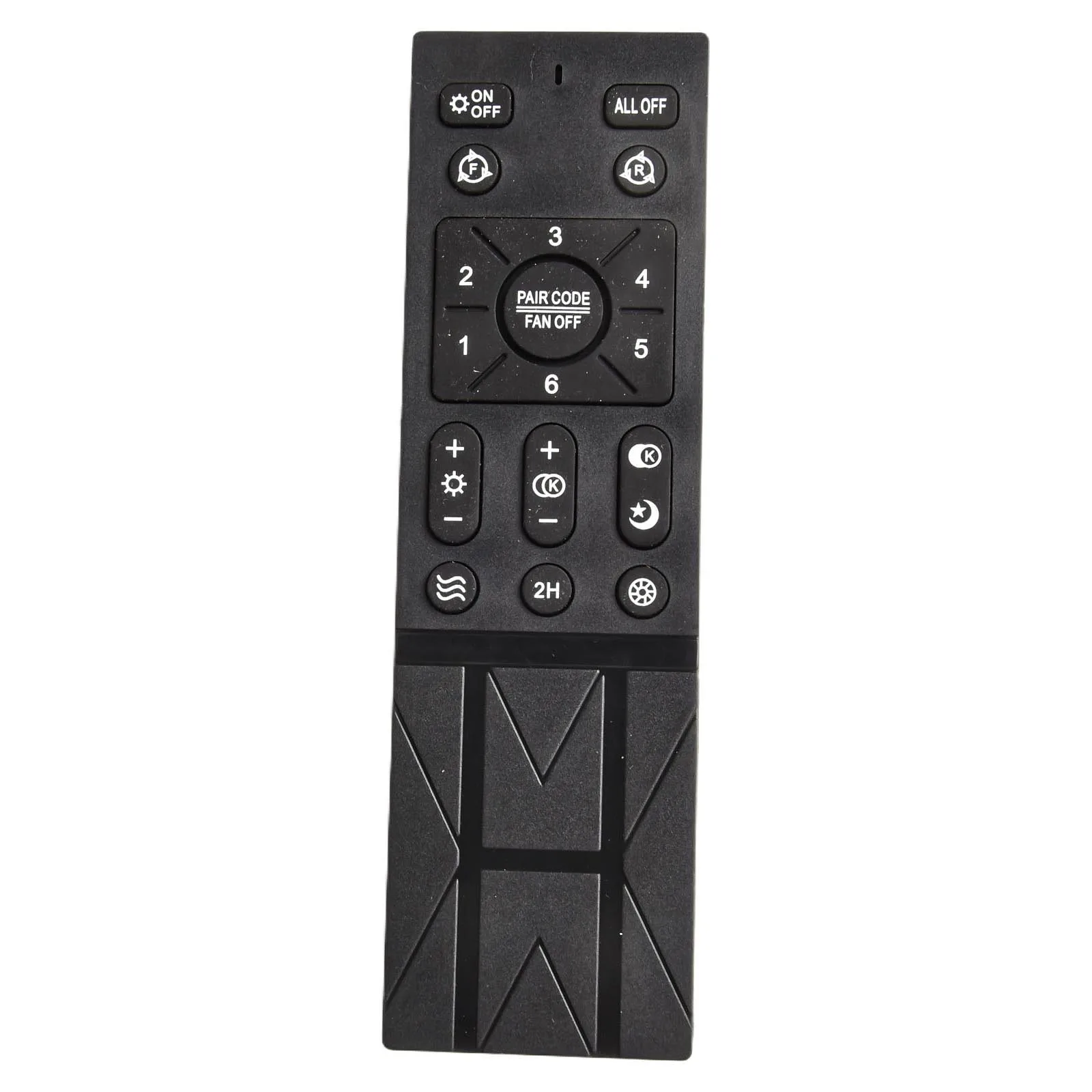 Intuitive Ceiling Fan Light Remote Control with Adjustable Speeds Dimming Feature and Convenient Battery Alerts