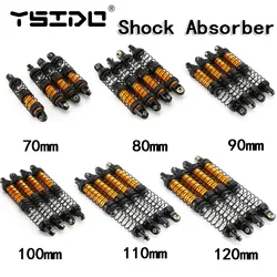 4szt YSIDO 70mm 80mm 90mm 100mm 110mm 120mm Amortyzator do 1/10 RC Crawler Car Axial SCX10 AXI03007 RBX10 D90 TRX4