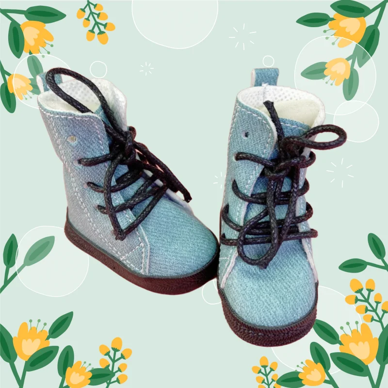 Original 6cm One Fourth Boots For Minifee Paola Reina Dolls Shoes for Mia Doll 1/4 Shoe Dolls Toy Accessories For Kids Girls