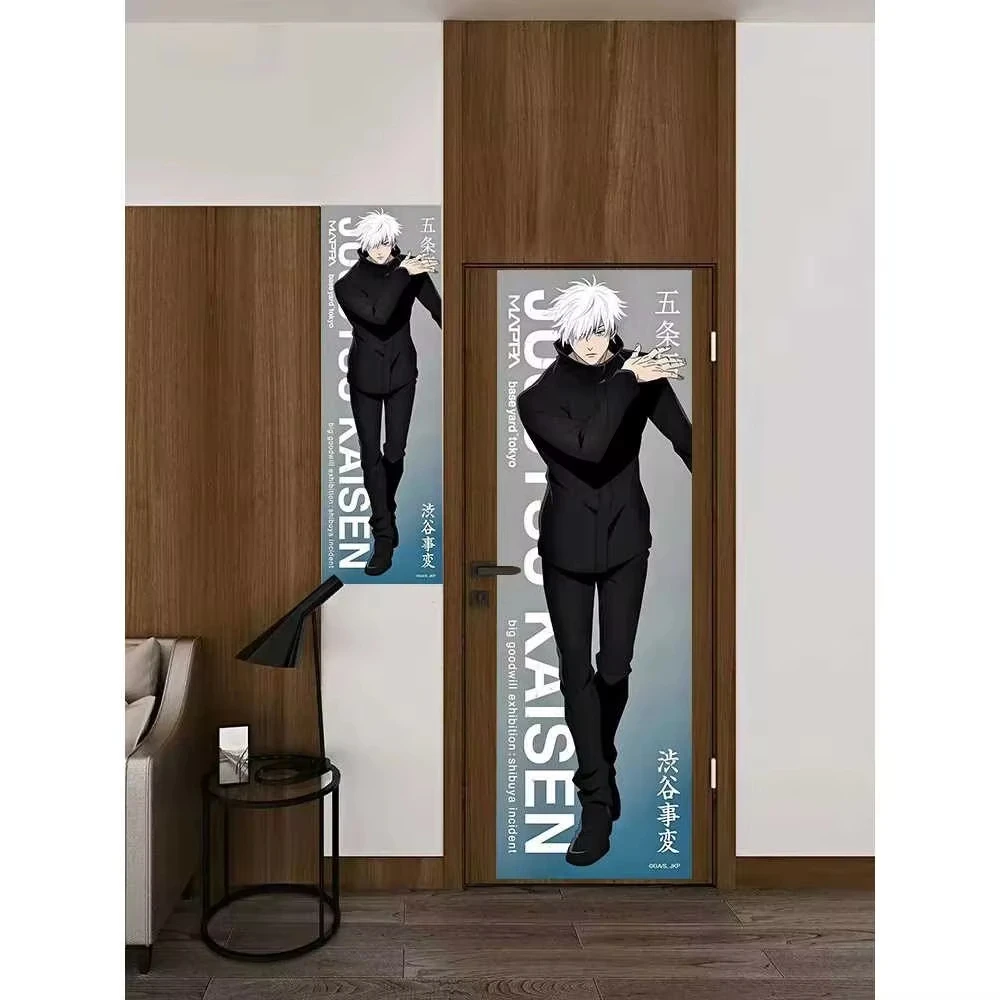 Anime Character Wall Tapestry Japanese Cartoon Poster Fabric Hanging Wall Art Decor Bedroom Living Room Decoration Gift for Fans