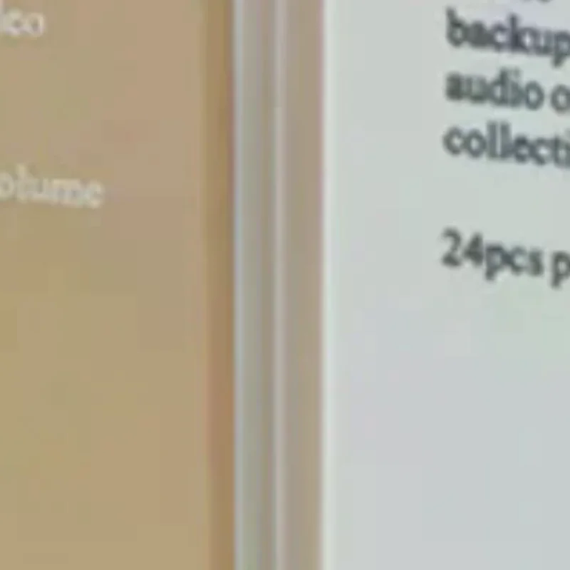 1PC CD Case 24 CD capacité boîte de rangement pour chambre voiture spécial CD paquet CD finition boîte chambre voiture CD Case